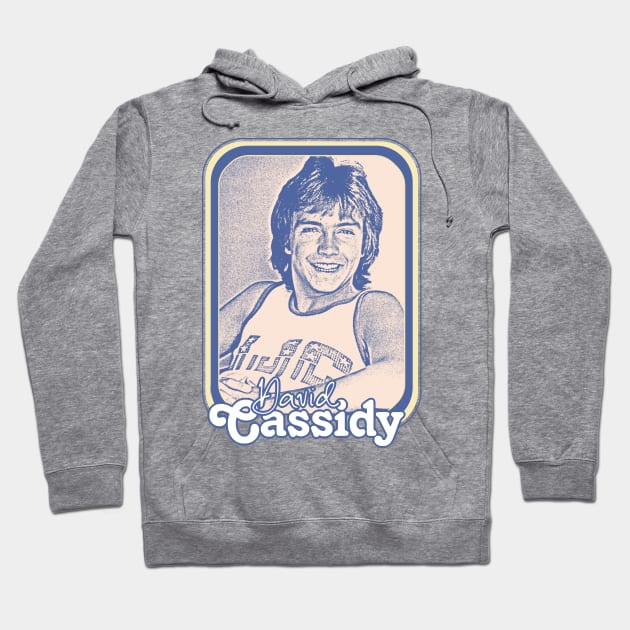 David Cassidy // Retro 70s Aesthetic Fan Design Hoodie by DankFutura